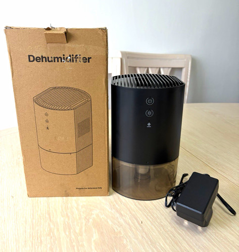 Mini black dehumidifier 6l - mini, 1.6l
