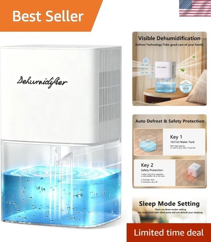 Quiet 1657ml dehumidifier - quiet,