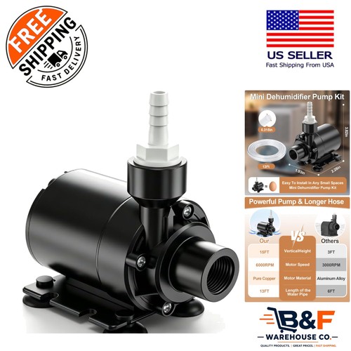 Waterproof mini drain - waterproof, pump