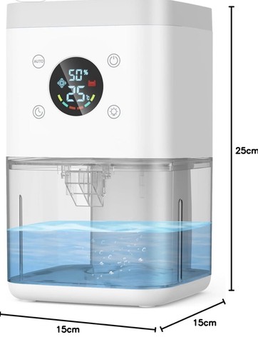 Electric dehumidifier 1800 - 1800, ml